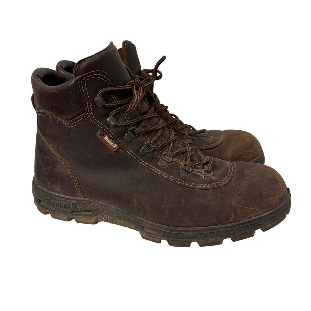 Redback Boots Mens Size 12 US Brown Leather Everest Hiking